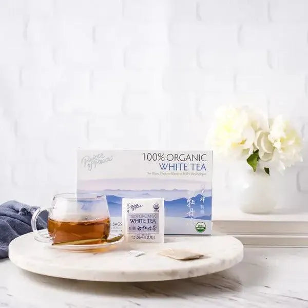 Prince of Peace USDA Organic White Tea (100 Teabags) - Buy at New Green Nutrition