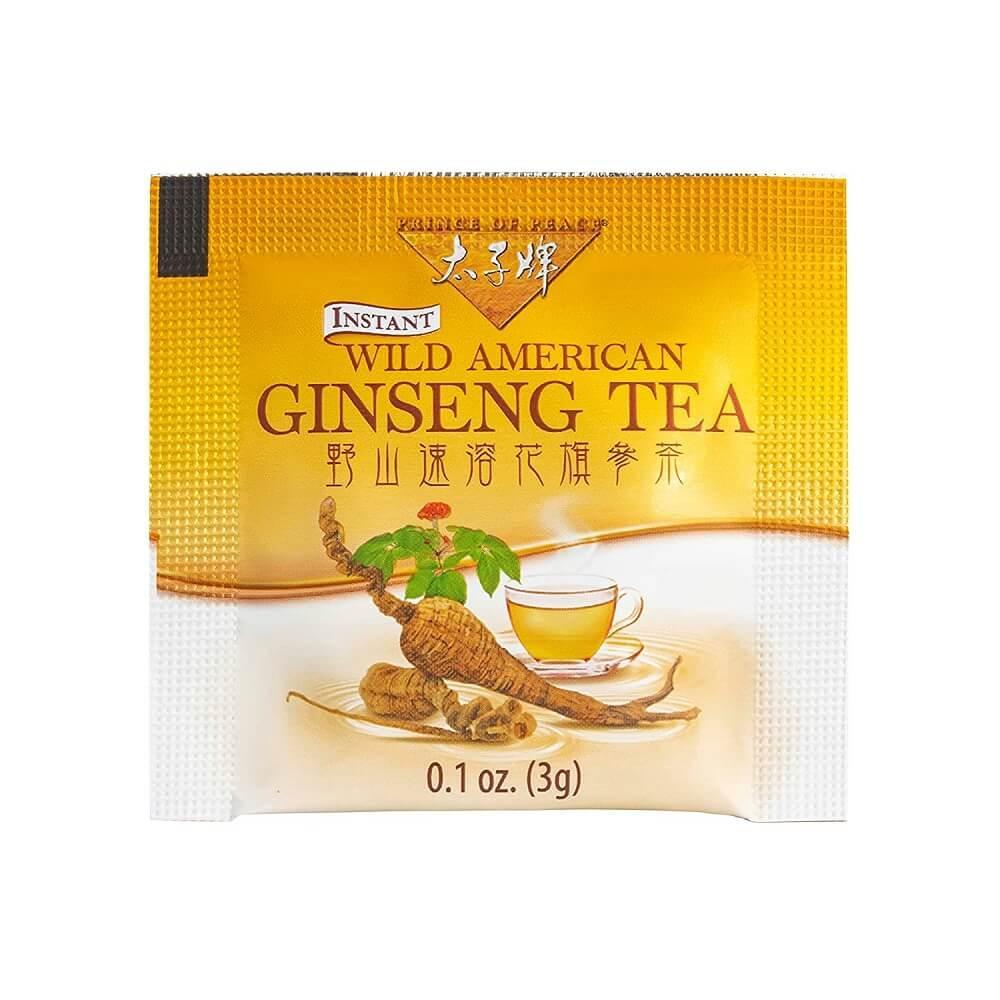 Prince of Peace Wild American Ginseng Instant Tea (80 Sachets) - Buy at New Green Nutrition