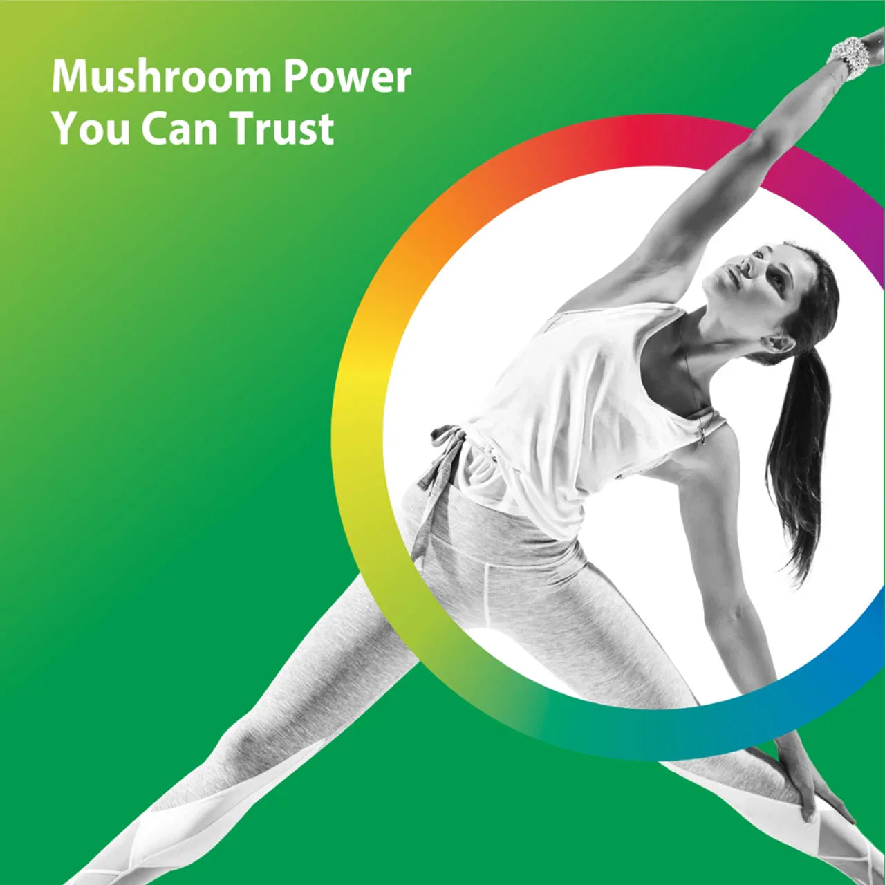 Rainbow Light 10 Mushroom Power Complex (60 Vegan Capsules) - Buy at New Green Nutrition