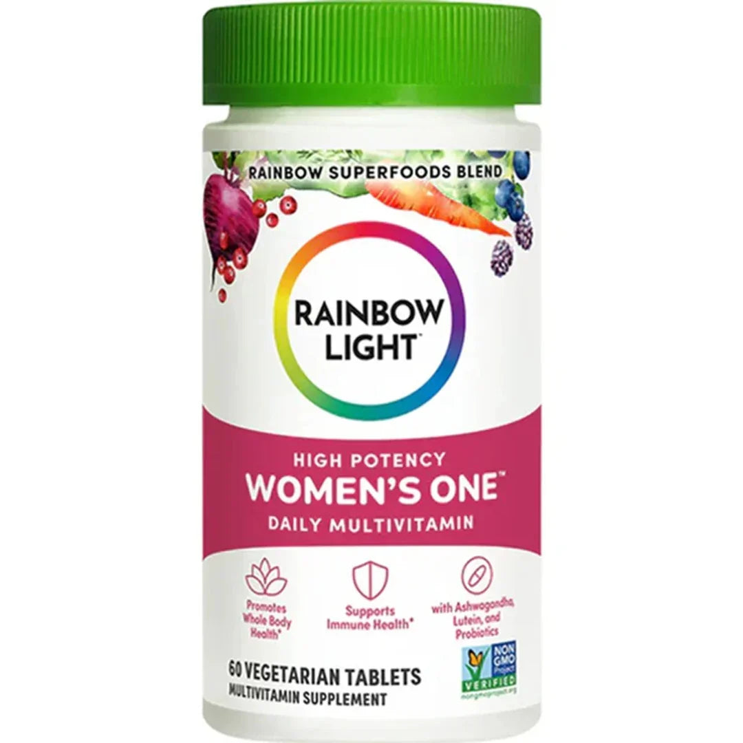 Rainbow Light High Potency Women's One Daily Multivitamin (60 Vegetarian Tablets) - Buy at New Green Nutrition