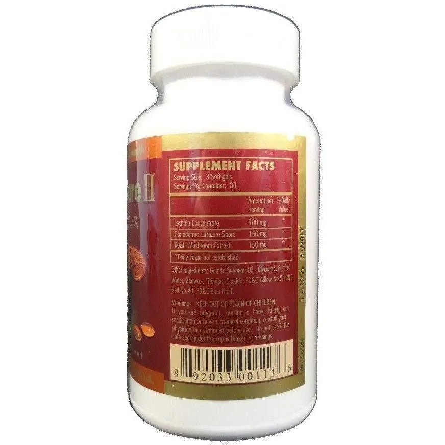 Reishi Spore II (100 Softgels) - Buy at New Green Nutrition