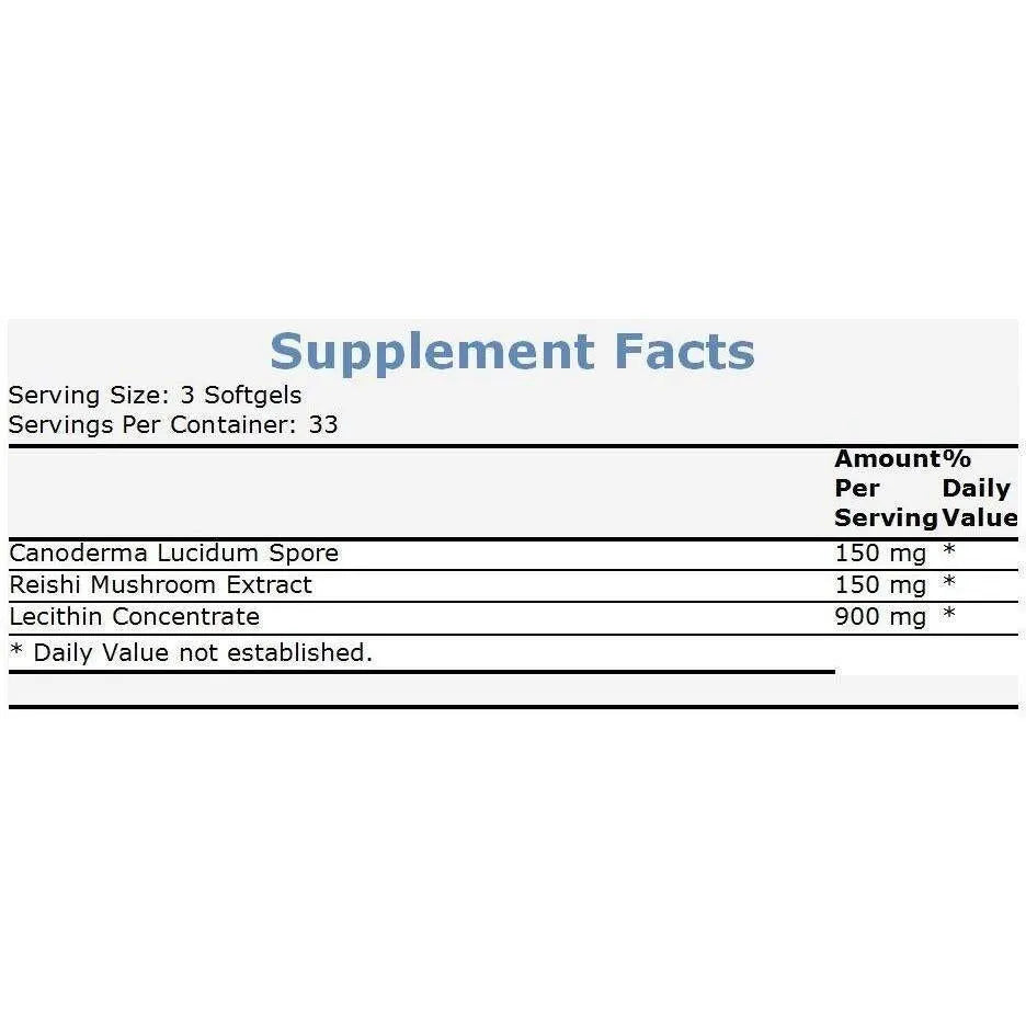 Reishi Spore II (100 Softgels) - Buy at New Green Nutrition