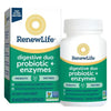 Renew Life Digestive Duo Probiotic + Enzymes (30 Vegetarian Capsules)