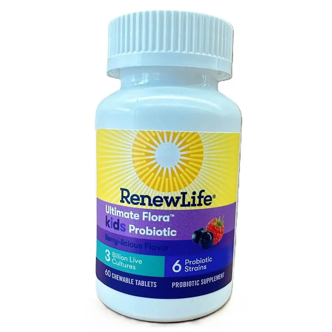 Renew Life Kids Probiotic Gummies (60 Chewable Tablets) - Buy at New Green Nutrition