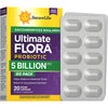 Renew Life Ultimate Flora Saccharomyces Boulard II Probiotic 5 Billion Go Pack (20 Vegan Capsules)