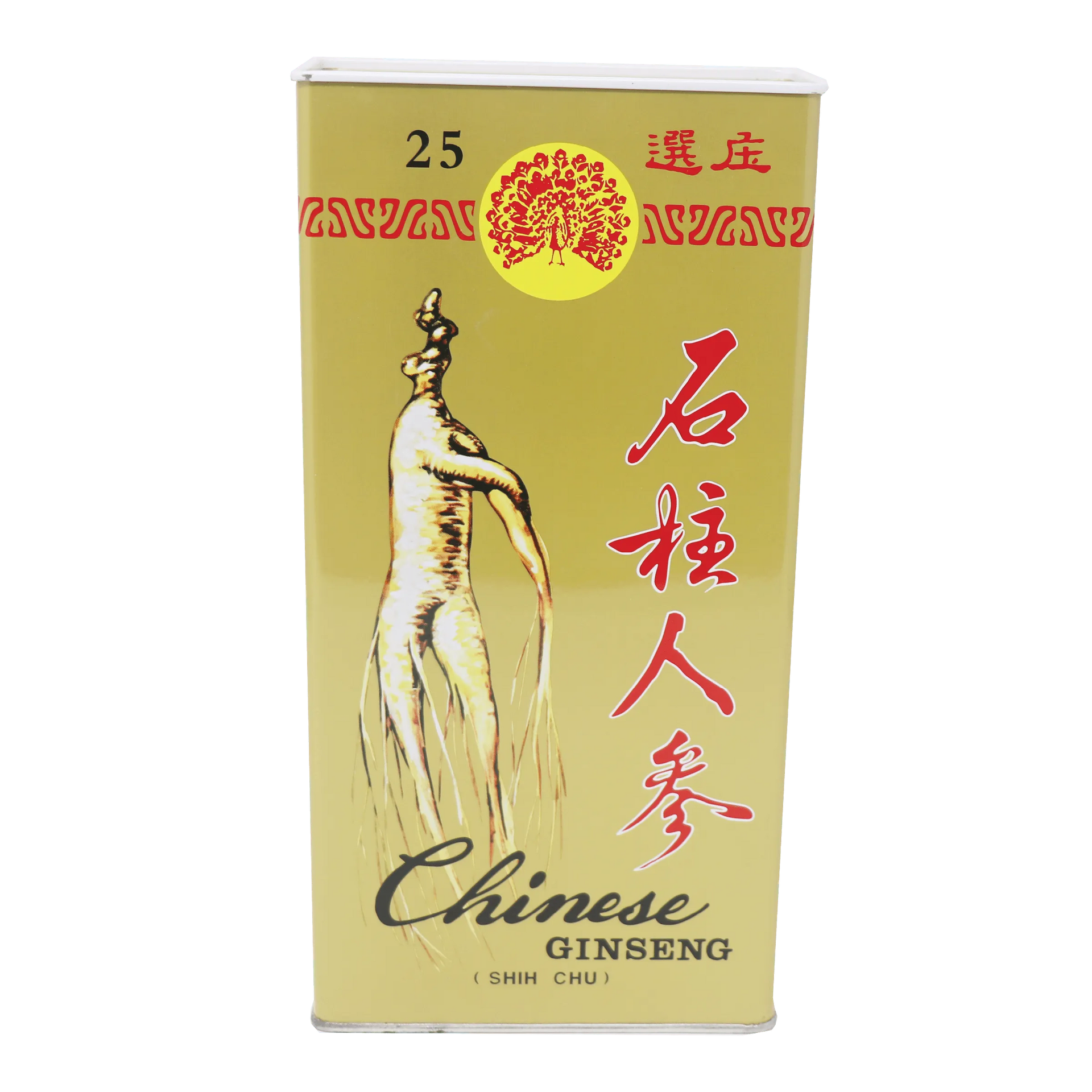 SHIH CHU Chinese GINSENG Medium Size (25pieces/600g) - Buy at New Green Nutrition