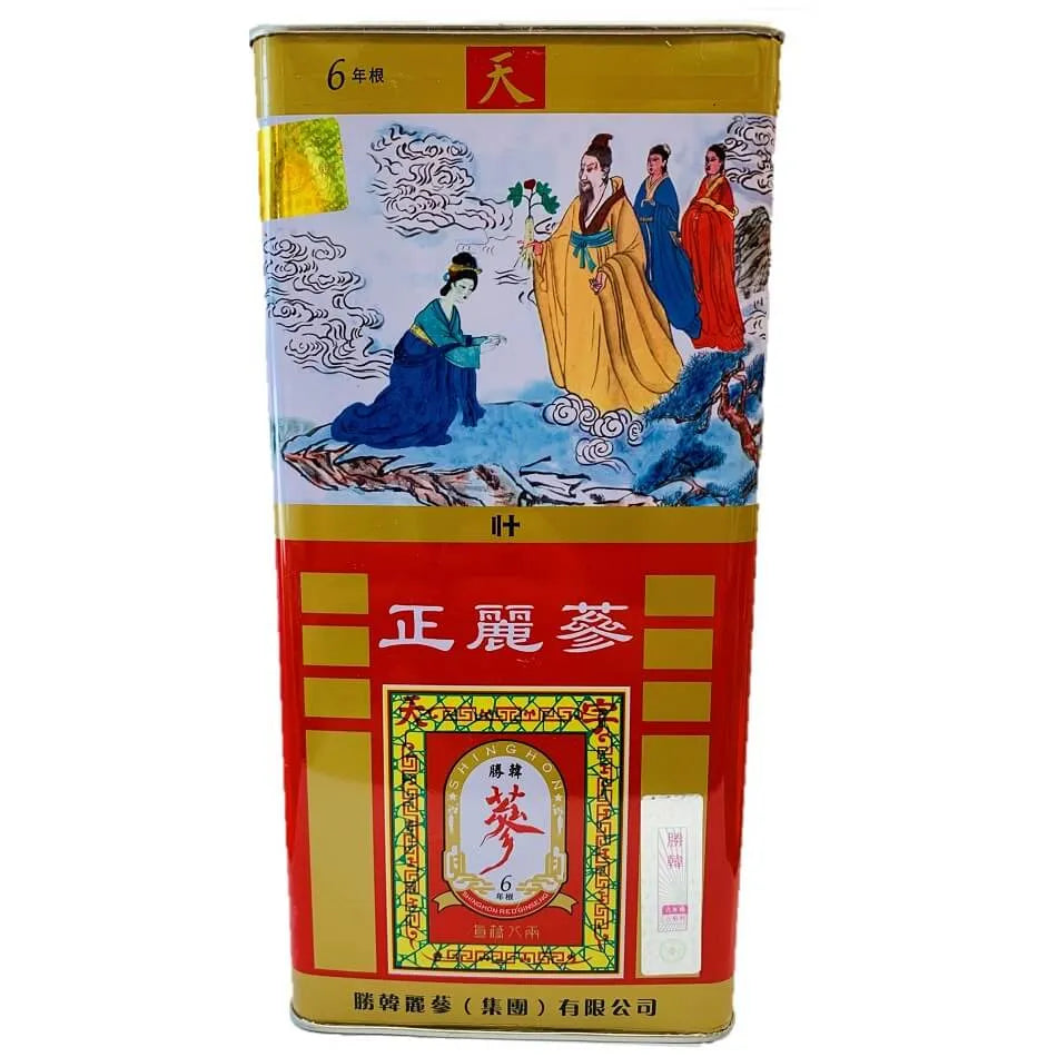 Shing Hon Dried Korean Red Ginseng Roots 6 Years Heaven Grade (300g) - Buy at New Green Nutrition