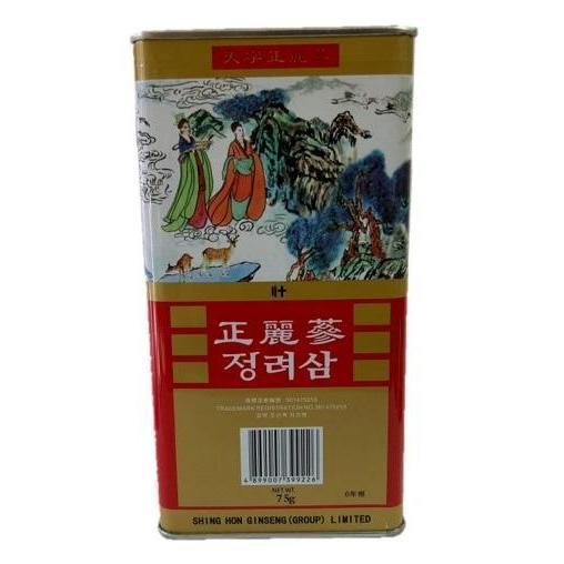 Shing Hon Dried Korean Red Ginseng Roots 6 Years Heaven Grade (75g) - Buy at New Green Nutrition