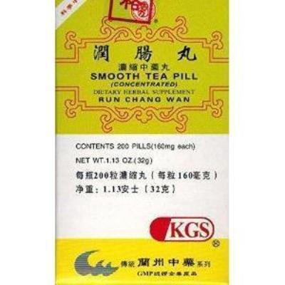 Smooth Tea Pill (Run Chang Wan)160mg (200 Pills) - Buy at New Green Nutrition
