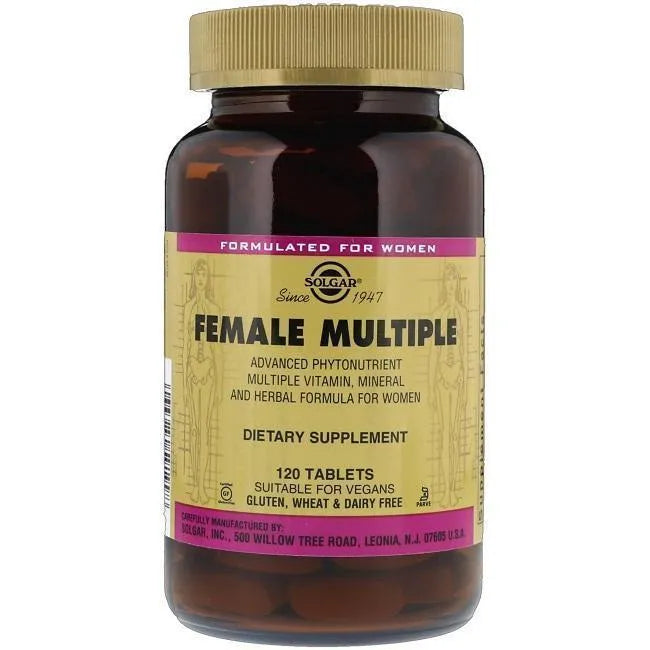 Solgar Female Multiple (120 Tablets) - Buy at New Green Nutrition