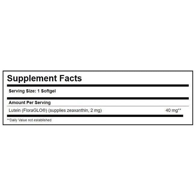 Solgar Lutein 40 MG, Eye Health (30 Softgels) - Buy at New Green Nutrition