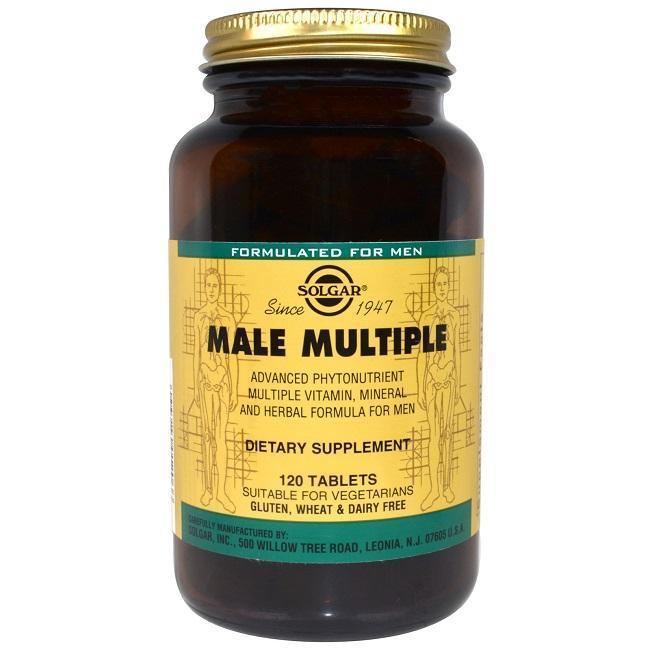 Solgar Male Multiple (120 Tablets) - Buy at New Green Nutrition