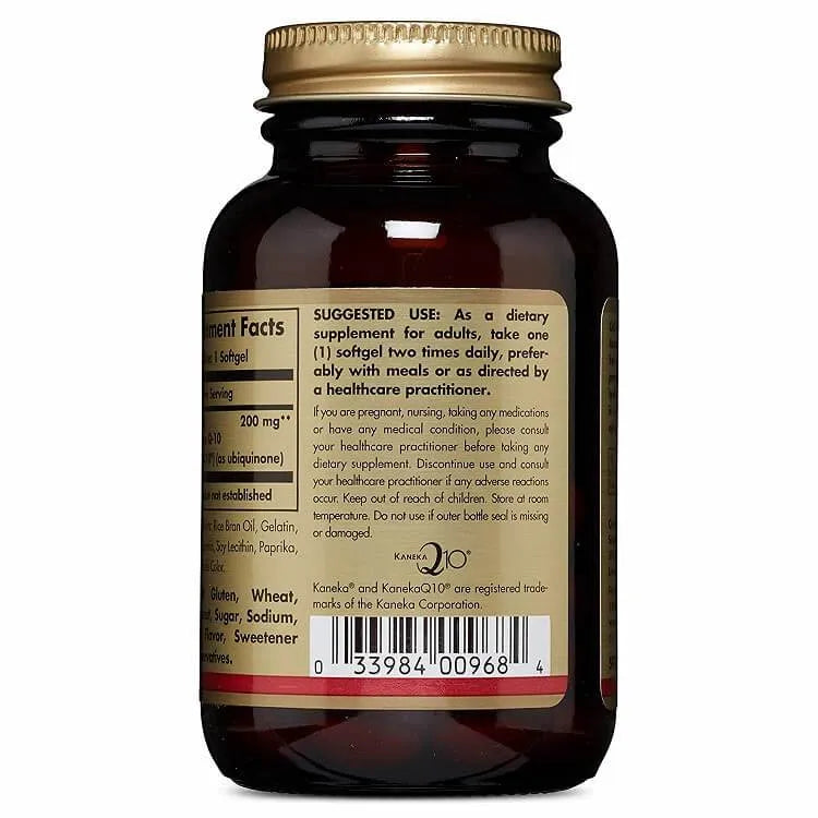 Solgar Megasorb CoQ-10 200 mg (60 Softgels) - Buy at New Green Nutrition