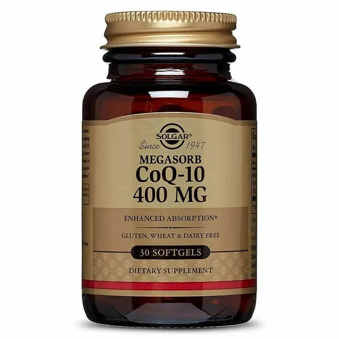 Solgar Megasorb CoQ-10 400 mg (30 Softgels) - Buy at New Green Nutrition
