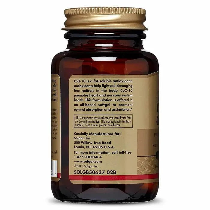 Solgar Megasorb CoQ-10 400 mg (30 Softgels) - Buy at New Green Nutrition