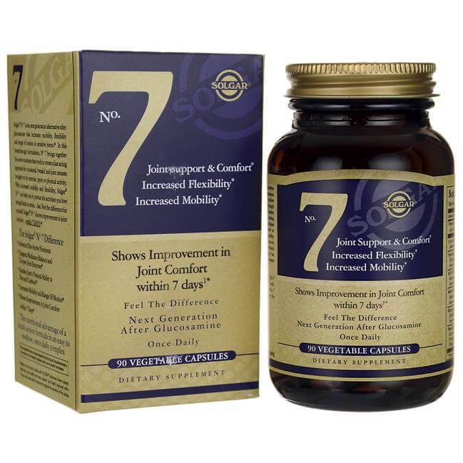 Solgar No. 7 Joint Support (90 Vegetable Capsules) - Buy at New Green Nutrition
