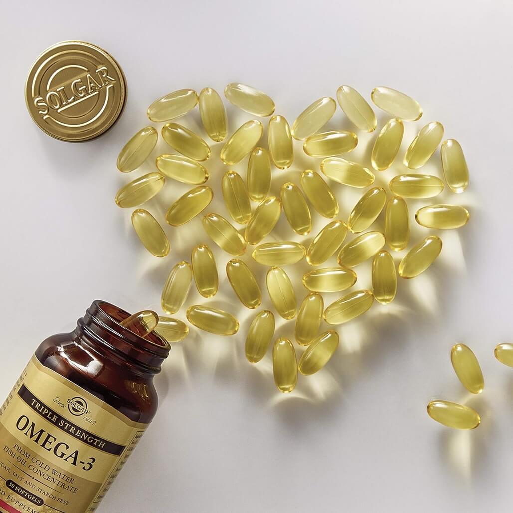 Solgar Triple Strength Omega 3 EPA & DHA 950 MG (100 Softgels)