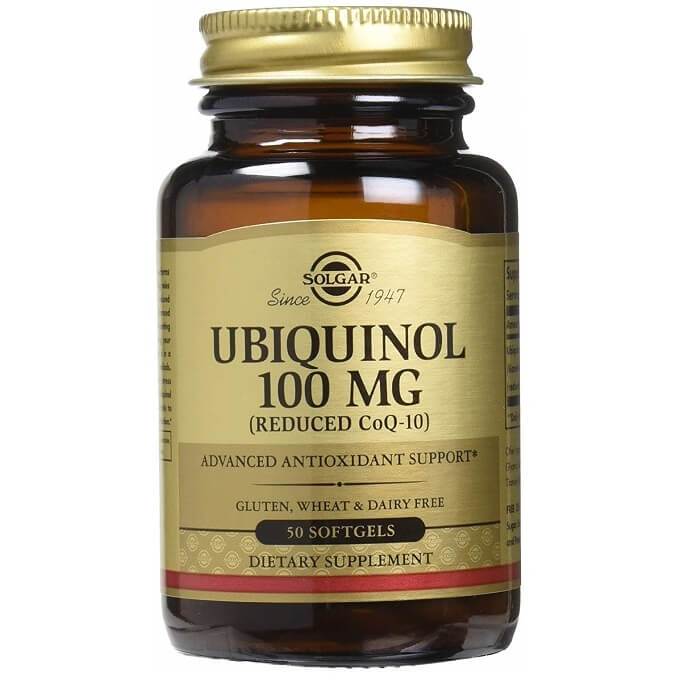 Solgar Ubiquinol 100 mg (50 Softgels) - Buy at New Green Nutrition