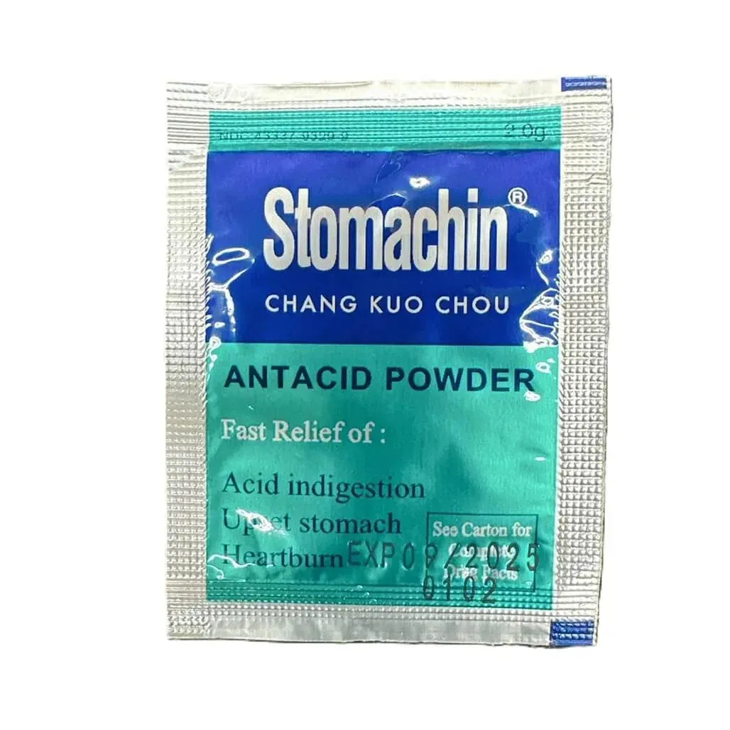 Stomachin Antacid Powder Sample (3 packets) - Buy at New Green Nutrition