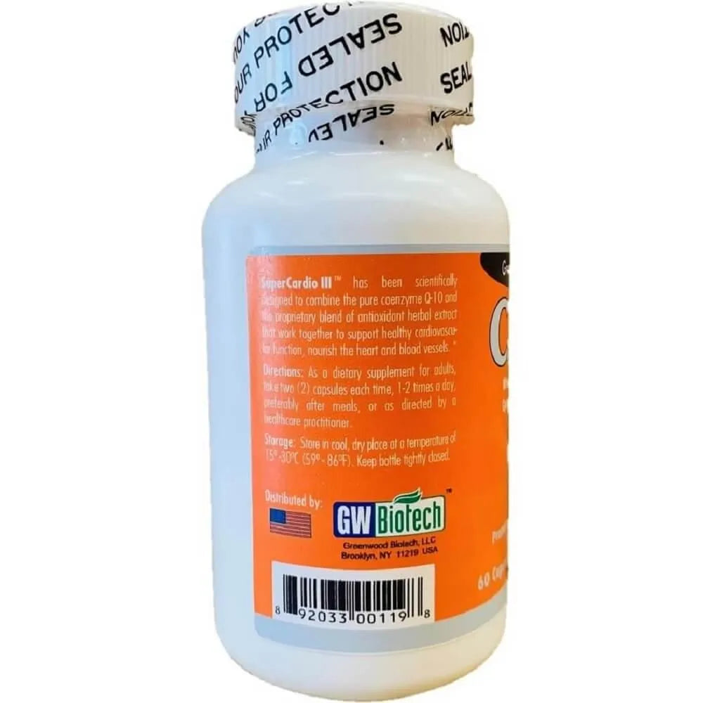 Super Cardio III (60 Capsules) - Buy at New Green Nutrition