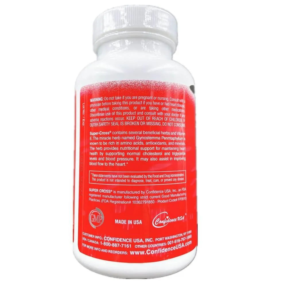 Super Cross [1st Gen.] (60 Capsules) - Buy at New Green Nutrition