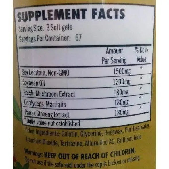 Super Lecithin Complex (200 Softgels) - Buy at New Green Nutrition