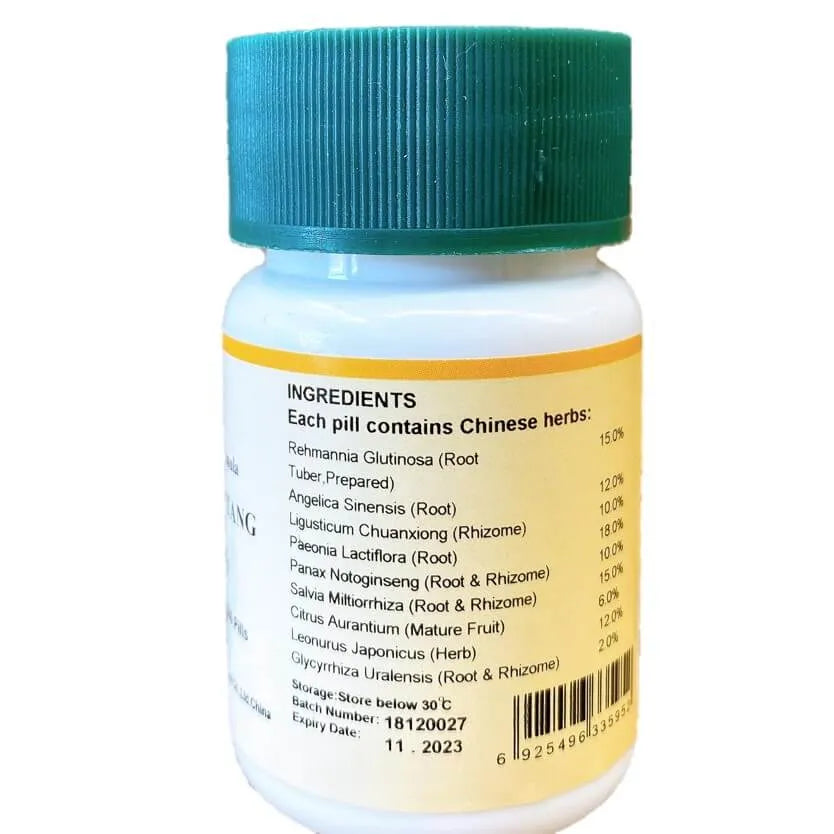 Tao Hong Si Wu Tang (200 Pills) - Buy at New Green Nutrition