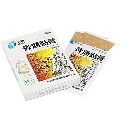 Tianhe Gutong Tiegao (10 Patches) - Buy at New Green Nutrition