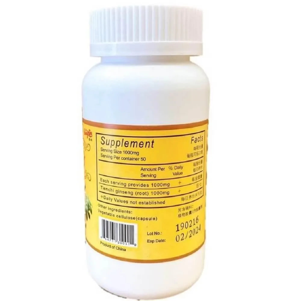 Tienchi Ginseng Powder (1.76 oz) - Buy at New Green Nutrition