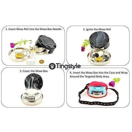 TingStyle High Quality Copper Moxa Box with Carry Case - Buy at New Green Nutrition