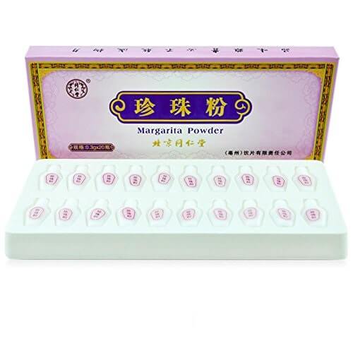 Tong Ren Tang Magarita Pearl Powder (20 Tubes) - Buy at New Green Nutrition