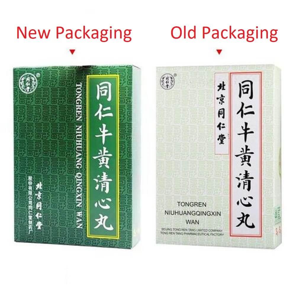Tong Ren Tang Niu Huang Qing Xin Wan 3 Grams (6 Pills) - Buy at New Green Nutrition