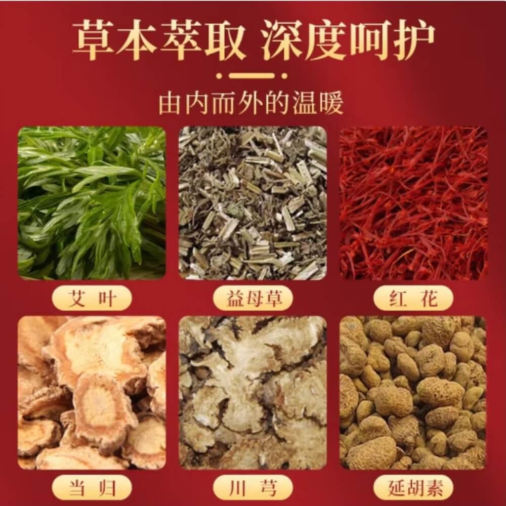 Tong Ren Tang Nuan Gong Re Fu Tie, Herbal Heat Patches (5 Patches) - Buy at New Green Nutrition