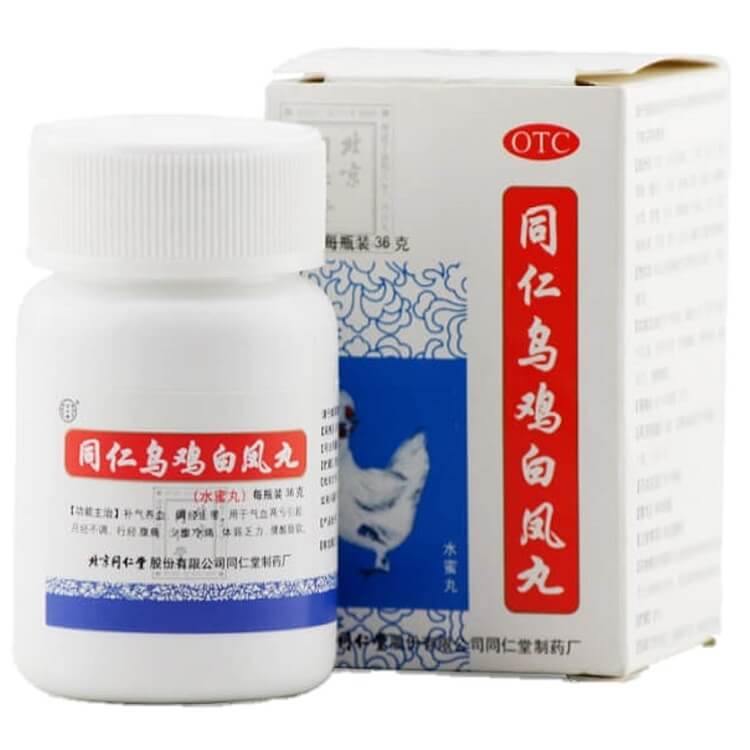 Tong Ren Tang Wuji Baifeng Wan Honey Pills (36 Grams) Appox 300 Pills - Buy at New Green Nutrition