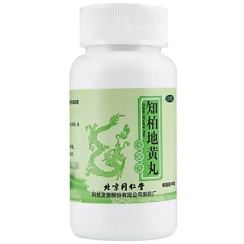 Tong Ren Tang Zhi Bai Di Huang Wan (360 Pills) - Buy at New Green Nutrition