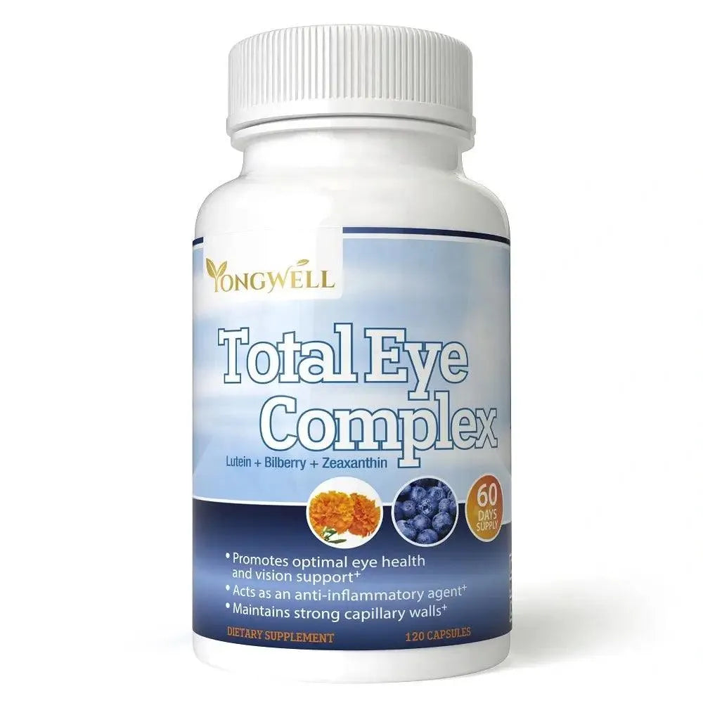 Total Eye Complex, Eye Vitamins with Lutein & Bilberry (120 Capsules) - Buy at New Green Nutrition