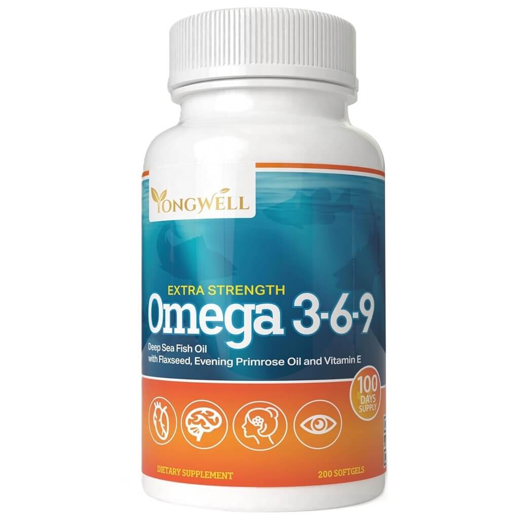 Triple Strength Omega 3-6-9 Fish Oil (200 Softgels) - Buy at New Green Nutrition