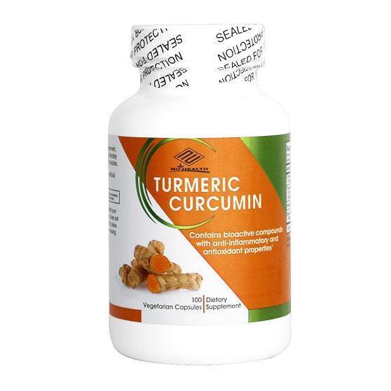 Turmeric Curcumin with Black Pepper (100 Veggie Capsules) - Buy at New Green Nutrition