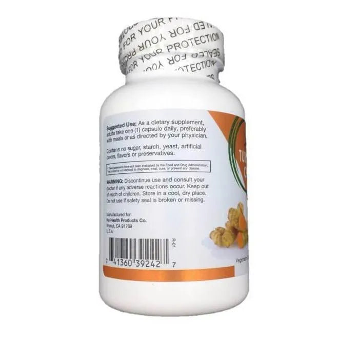 Turmeric Curcumin with Black Pepper (100 Veggie Capsules) - Buy at New Green Nutrition