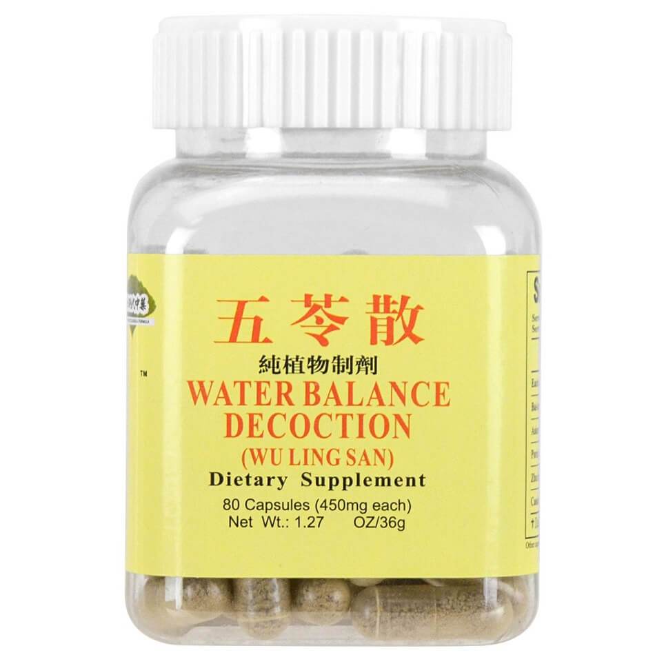 Water Balance Decoction, Wu Ling San (80 Capsules) - Buy at New Green Nutrition