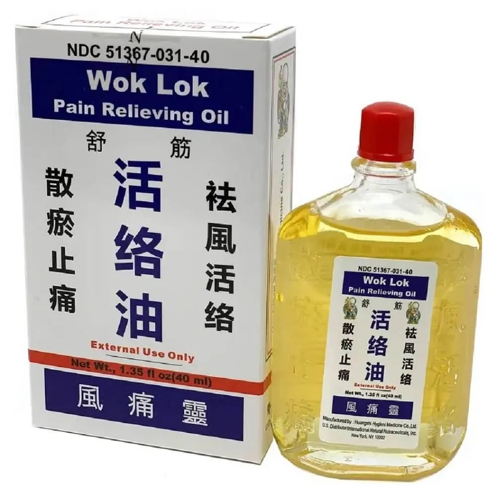 Wool Lok Pain Relieving Oil 40ml (1.35oz) - Buy at New Green Nutrition