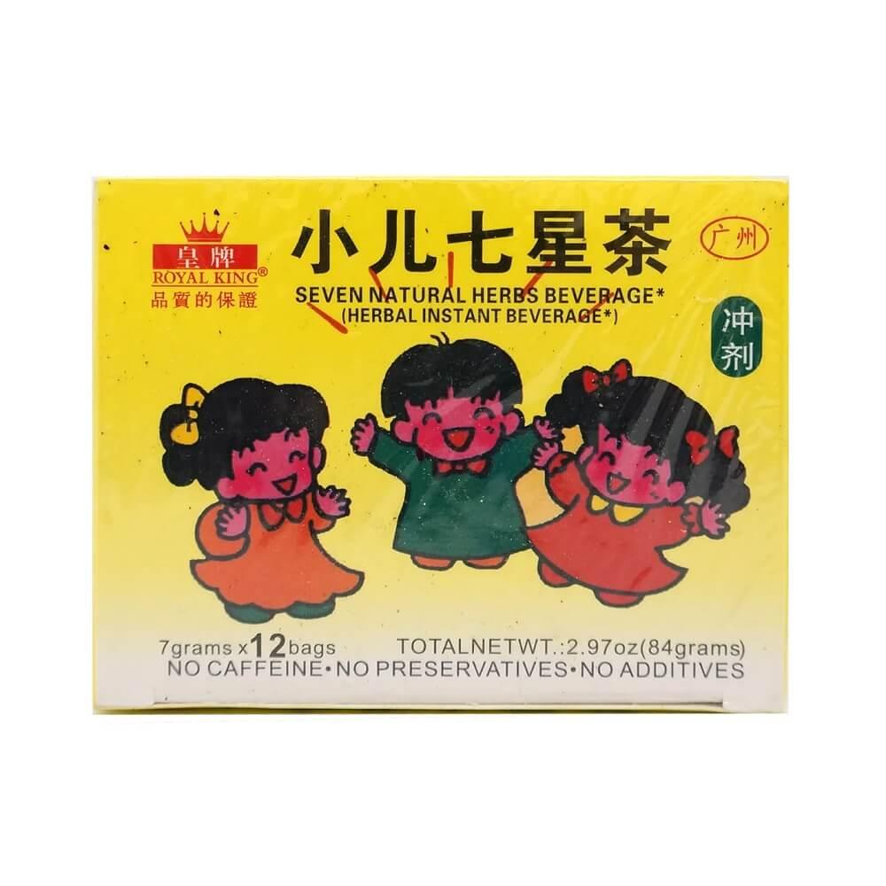 Xiao Er Qi Xing Cha, Seven Natural Herbs Beverage, For Kids (12 Bags) - Buy at New Green Nutrition
