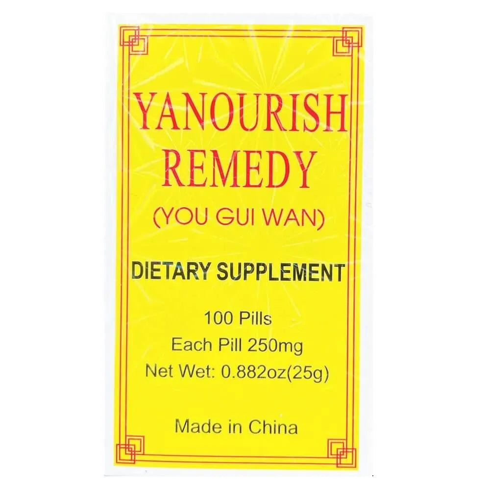 Yanourish Remedy, You Gui Wan (100 Pills) - Buy at New Green Nutrition