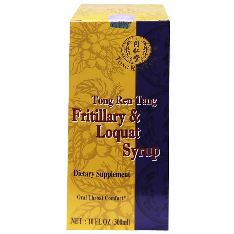4 Bottles Tong Ren Tang Fritillary & Loquat Syrup (10 fl.oz) - Buy at New Green Nutrition