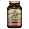 Solgar Resveratrol with Red Wine Extract 250 mg (60 Softgels)